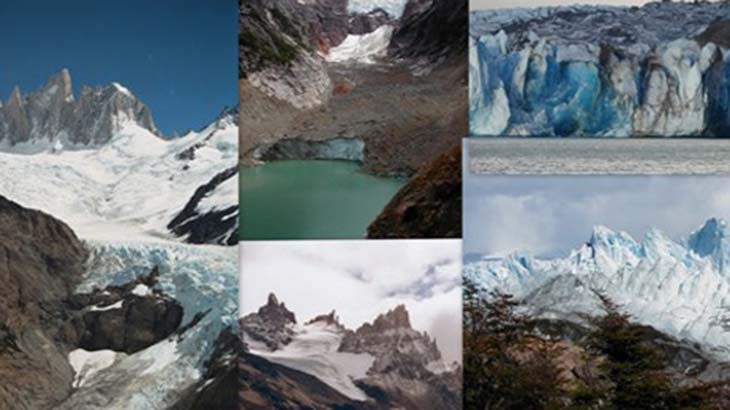 Glaciares argentinos en la web