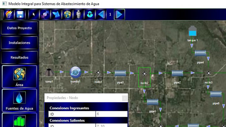 Agua potable, crean un software para el desarrollo de sistemas de abastecimiento