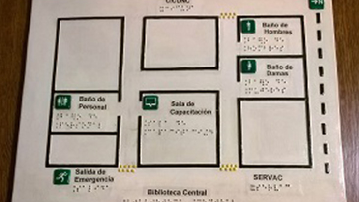 pañuelo de papel Peatonal giro Desarrollan un método para construir señales para ciegos en material  cerámico | Argentina Investiga